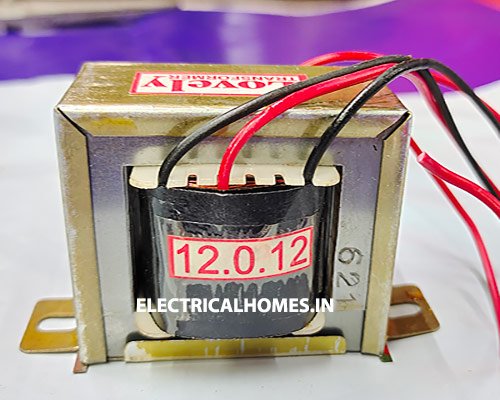 TRANSFORMER INPUT 220V OUTPUT 12-0-12 1Amp