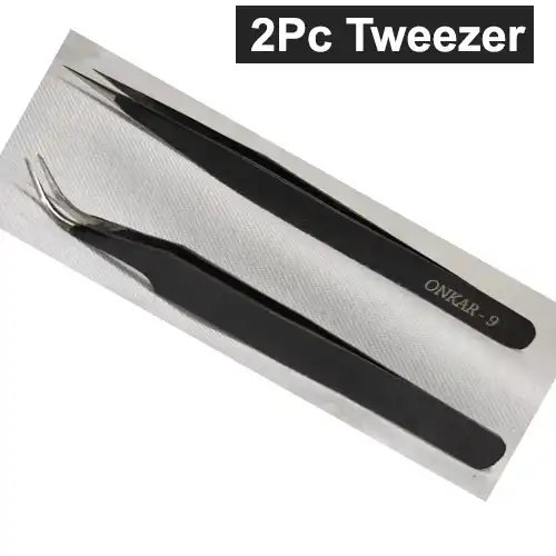 SigNatt Tweezer Set Anti-Static Stainless Steel Tweezer kit Craft,,Electronics Repair