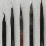 SigNatt Professional Stainless Steel Tweezers Set – 5 Pieces Combo Set