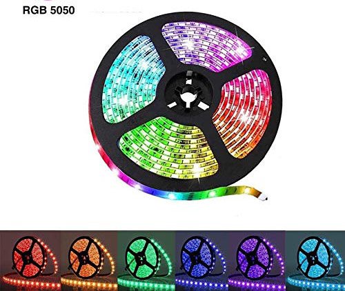 LED Strip Light Ceiling Adhesive Strip Light Driver Included (multi)