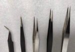 SigNatt Professional Stainless Steel Tweezers Set – 5 Pieces Combo Set