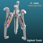 3-Jaw Bearing Puller, 4-Inch, Drop-Forged Steel